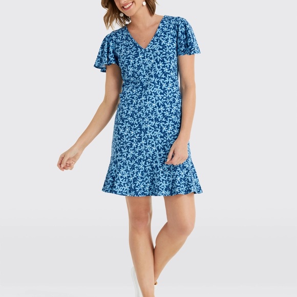 Draper James Flutter Sleeve Dress - Picture 3 of 5